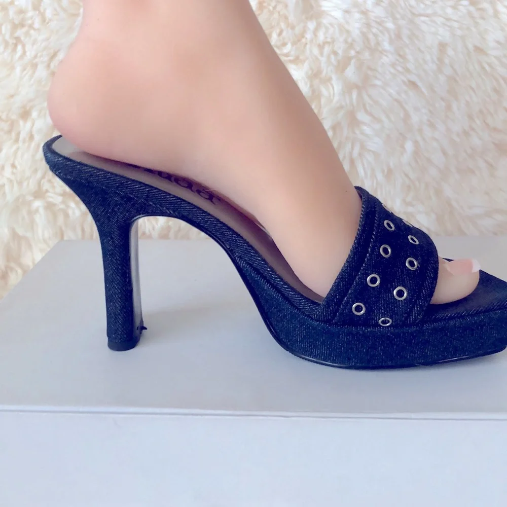 Mudd open back jeans sandal - Picture 2 of 5